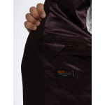 Veste Nattée Grande Taille Bordeaux