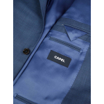 Veste de Costume Faux-Uni Grande Taille Bleu Indigo