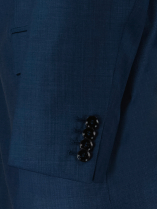 Veste de Costume Faux-Uni pour Homme Grand Bleu Indigo