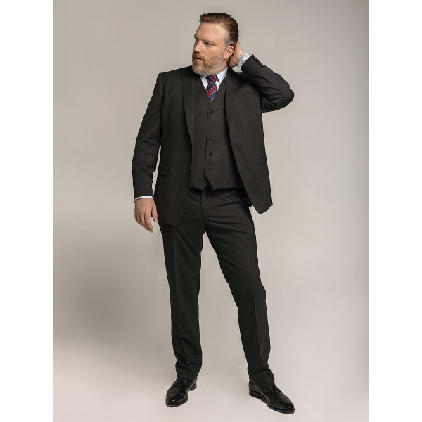 Costume Complet Gris Anthracite Grande Taille Capel