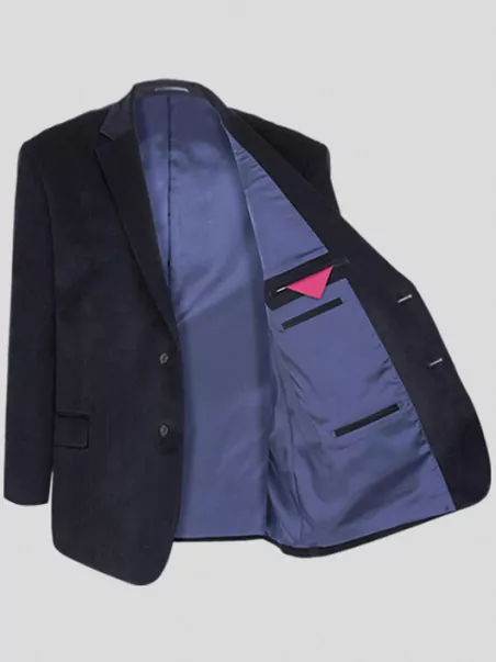 Veste Unie Velours Capel Grandes Tailles