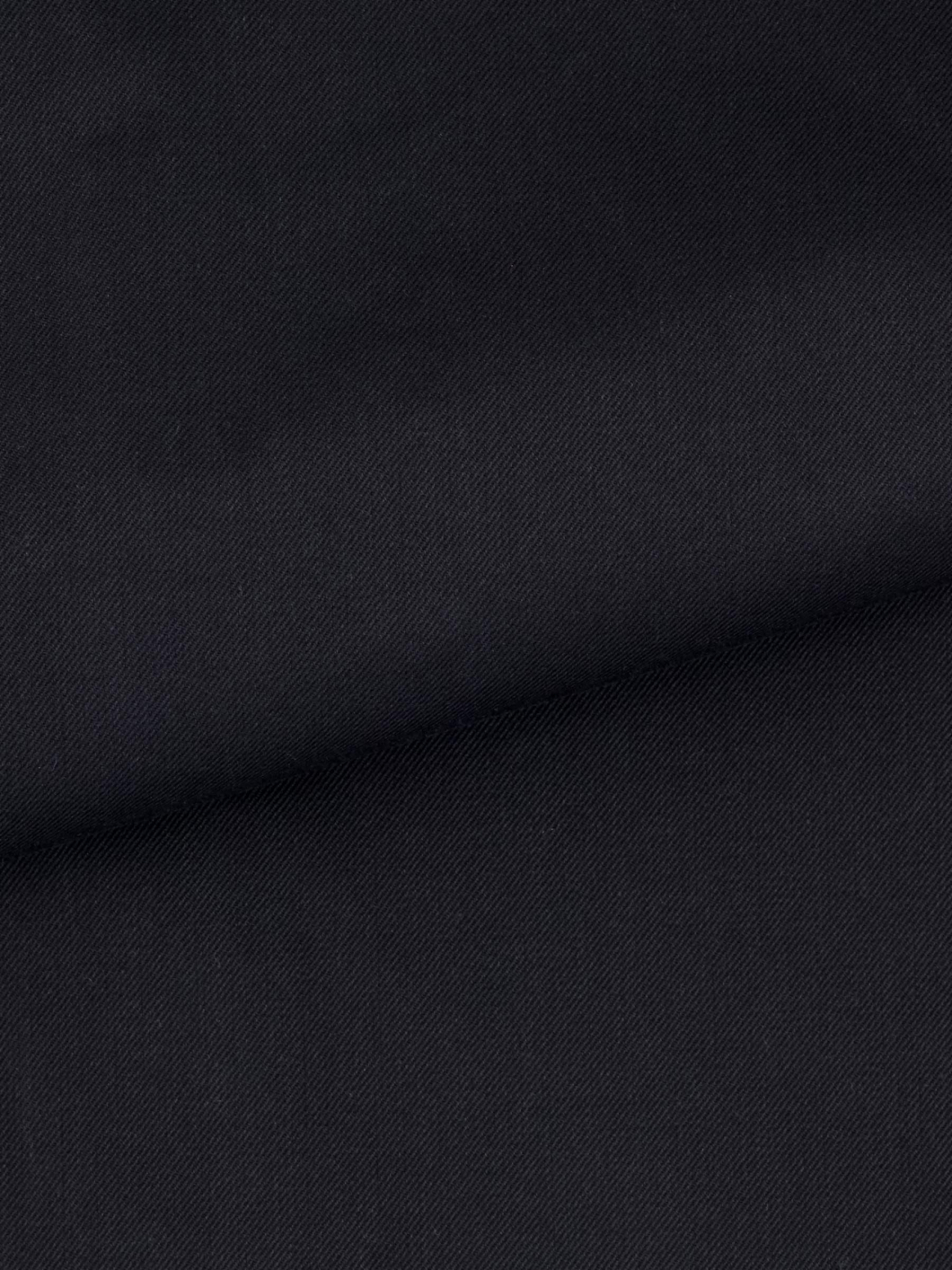 Chemise noire business 100% coton double retors homme grande taille | Capel