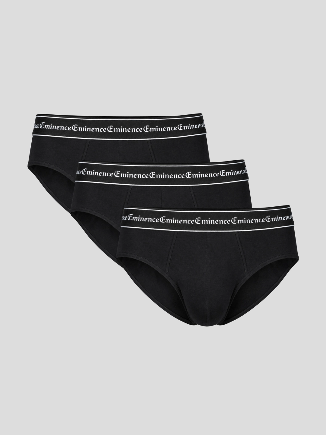 Pack 3 Slips Eminence Grande Taille noir homme grande taille - Capelstore