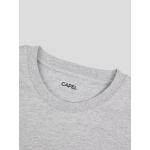 Tee-shirt Louis Gris Col Rond Capel Grande Taille  homme grande taille - Capelstore