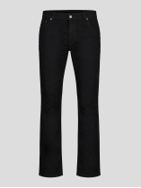 Jean Blaise Noir 5 Poches Capel Grande Taille noir homme grande taille - Capelstore