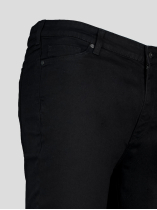 Jean Blaise Noir 5 Poches Capel Grande Taille noir homme grande taille - Capelstore