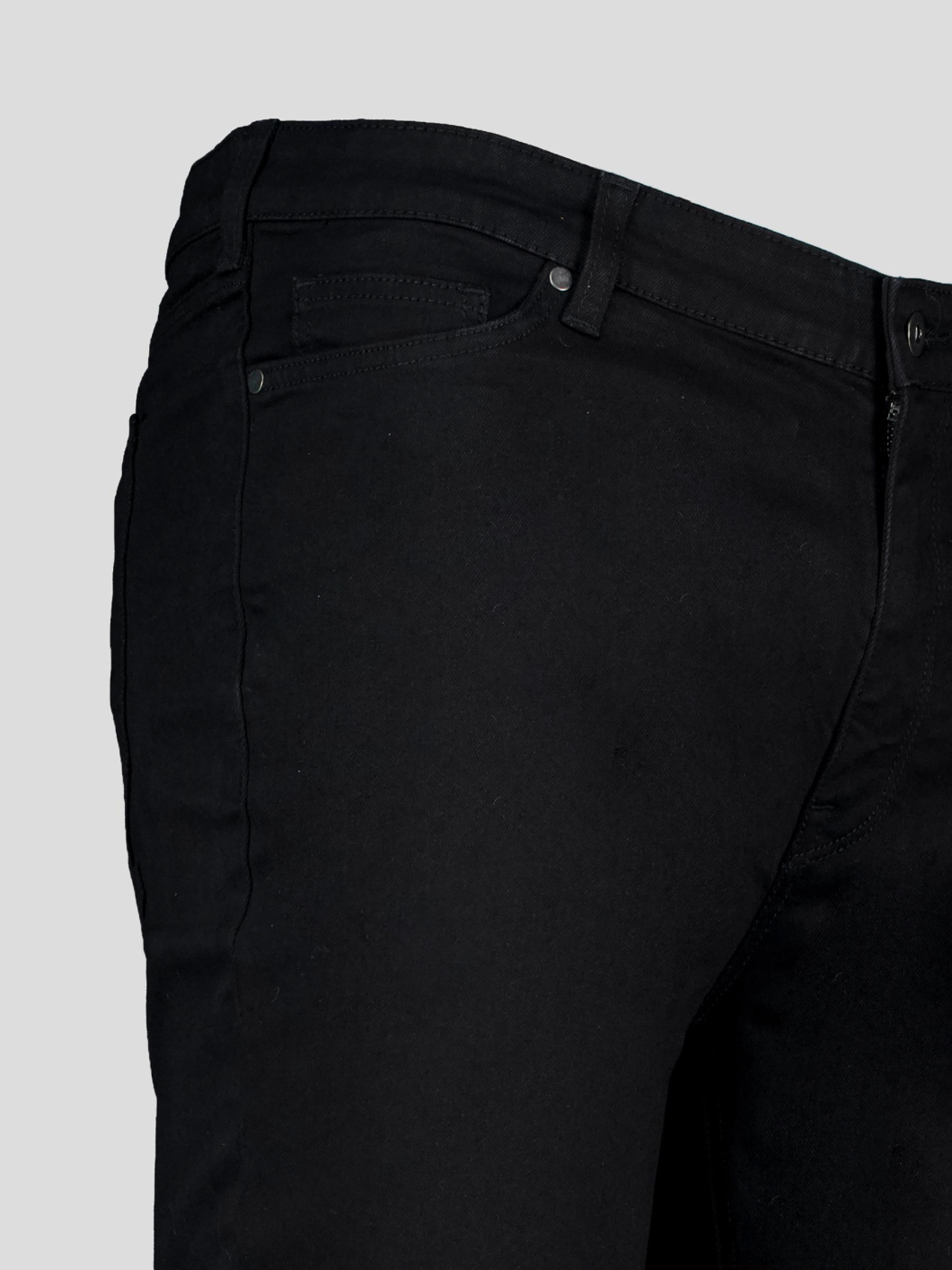 Jean Blaise Noir 5 Poches Capel Grande Taille noir homme grande taille - Capelstore