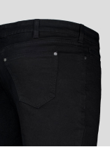 Jean Blaise Noir 5 Poches Capel Grande Taille noir homme grande taille - Capelstore