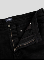 Jean Blaise Noir 5 Poches Capel Grande Taille noir homme grande taille - Capelstore