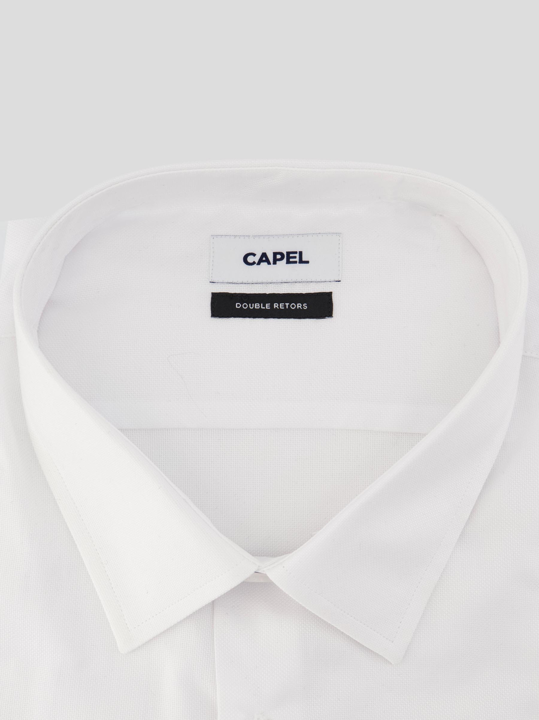 Chemise Double Retors Monaco Capel Grande Taille blanc homme grande taille - Capelstore