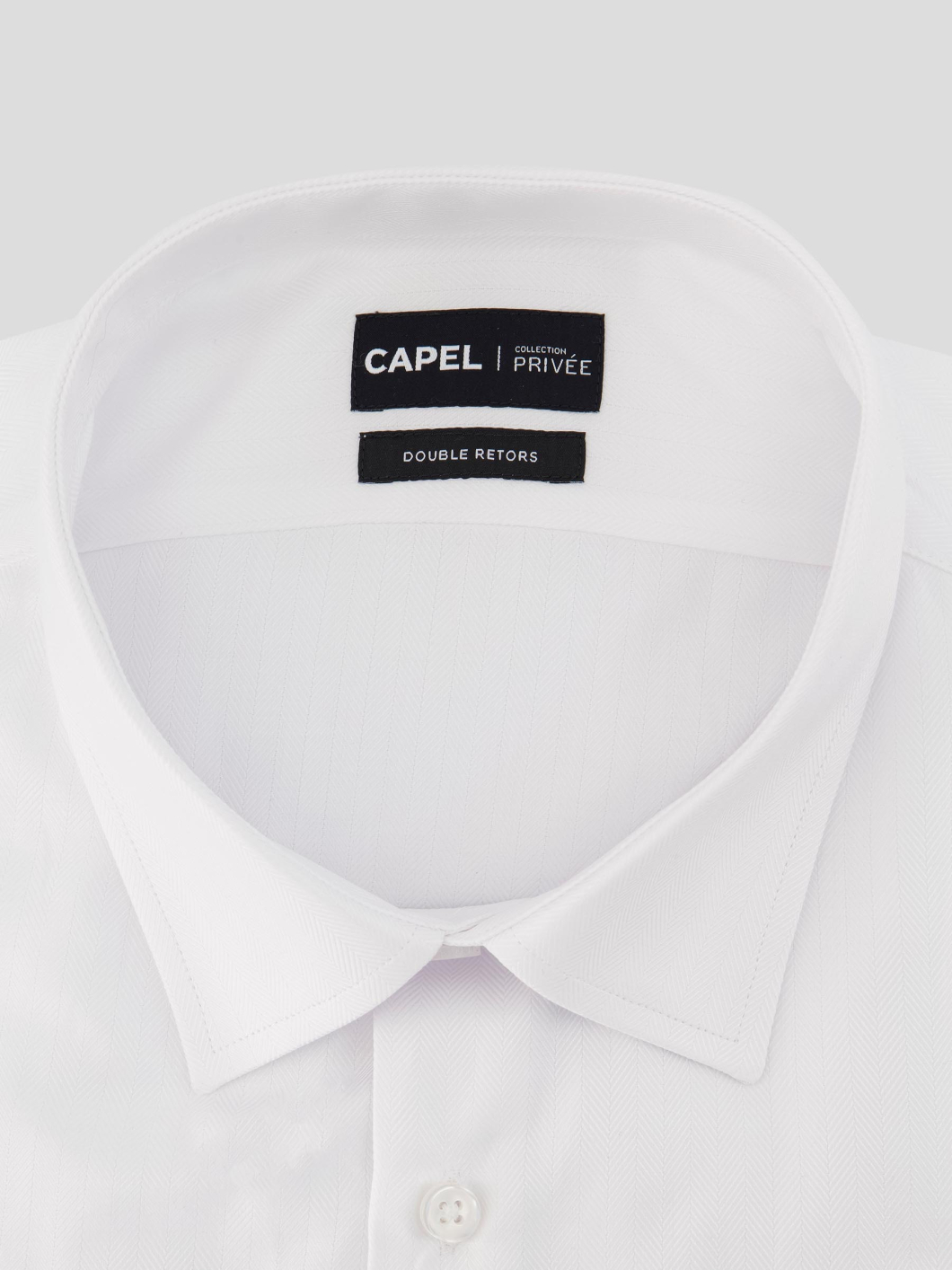 Chemise Doub. Retors Romeo/leo Collect. Privee Grande Taille blanc homme grande taille - Capelstore