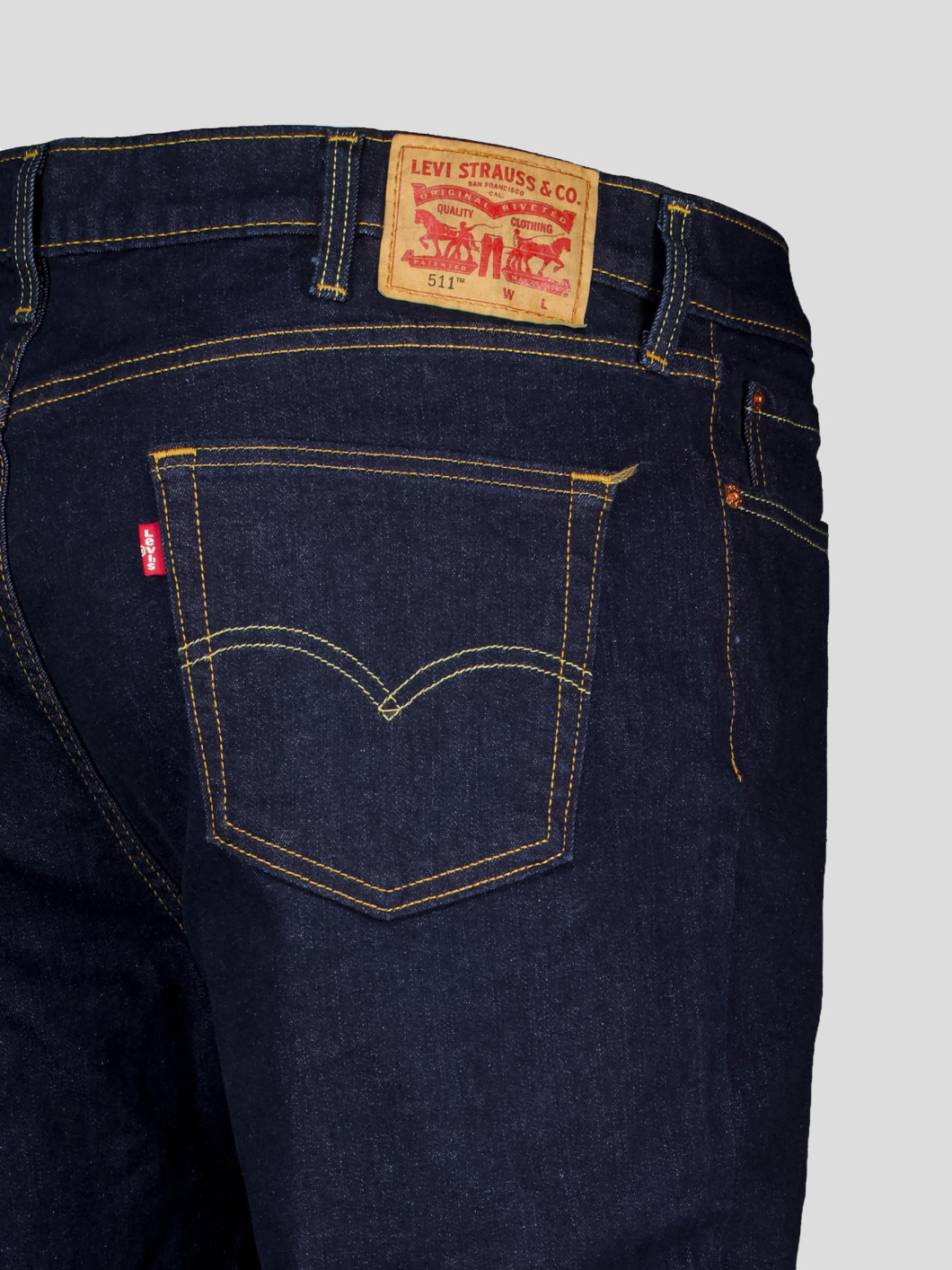 Jean 511 Levi's Dark Hollow Grande Taille bleu brut homme grande taille - Capelstore