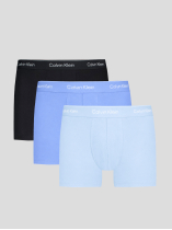 Pack 3 Boxers Noir/vert/bleu Calvin Klein Grande Taille noir/vert/bleu homme grande taille - Capelstore