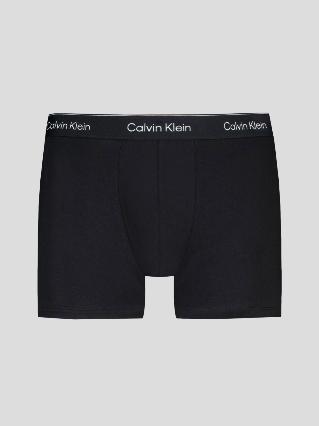 Pack 3 Boxers Unis Noirs Calvin Klein Grande Taille noir homme grande taille - Capelstore