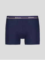 Pack 3 Boxers Unis Bleu Marine  Grande Taille Eminence - Capelstore