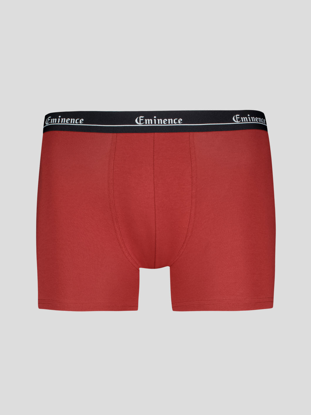 Pack 3 Boxers Grande Taille Noirs et Rouille Eminence - Capelstore
