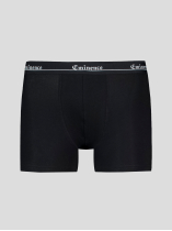 Pack 3 Boxers Grande Taille Noirs et Rouille Eminence - Capelstore