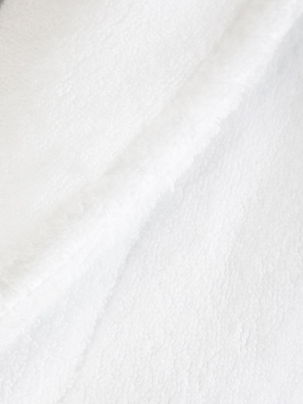 ROBE DE CHAMBRE BLANCHE GRANDE TAILLE