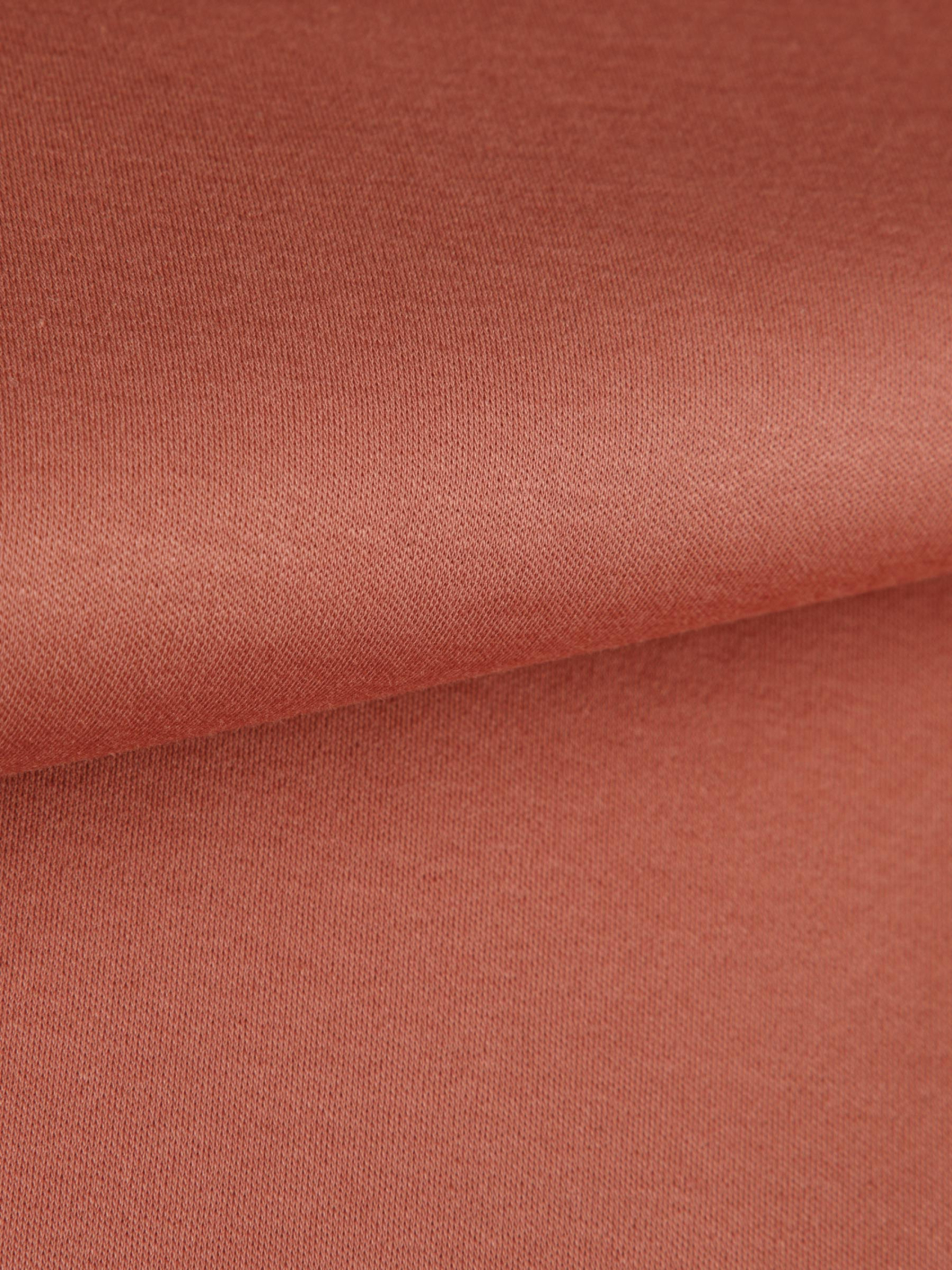 Polo Manches Longues Mercerisé Grande Taille Terracotta