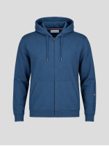 Haut Zippé Homewear Grande Taille Bleu