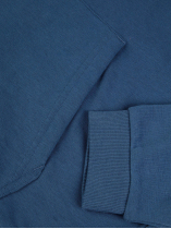 Haut Zippé Homewear Grande Taille Bleu