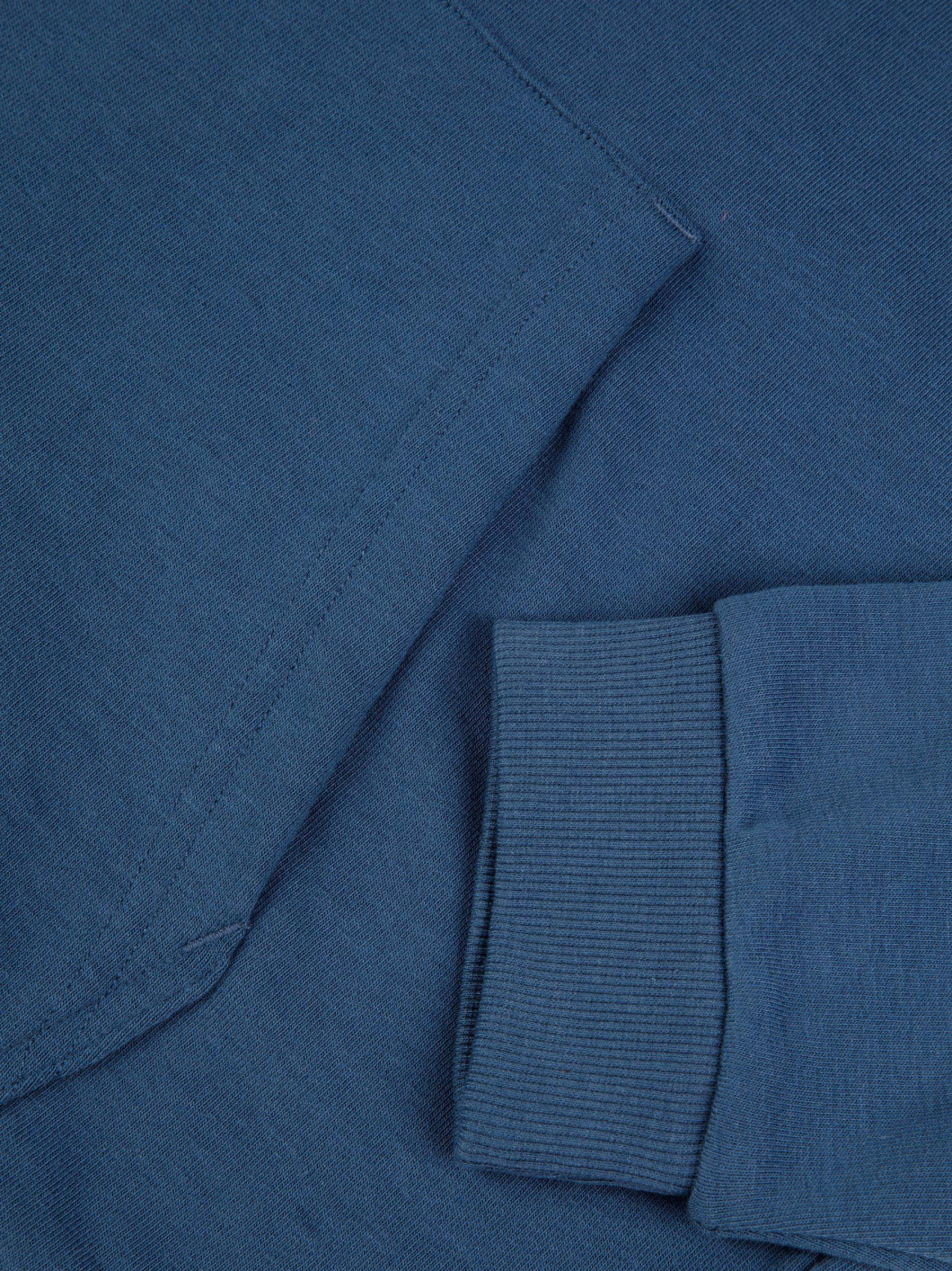 Haut Zippé Homewear Grande Taille Bleu