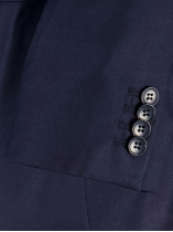 Veste de Costume Séparable Marine pour Homme Grands et Forts