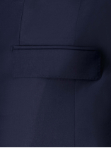 Veste de Costume Séparable Marine pour Homme Grands et Forts