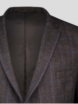 Veste Chevrons Grds Drapiers Tissu Vitale Barberis Canonico  homme grande taille - Capelstore
