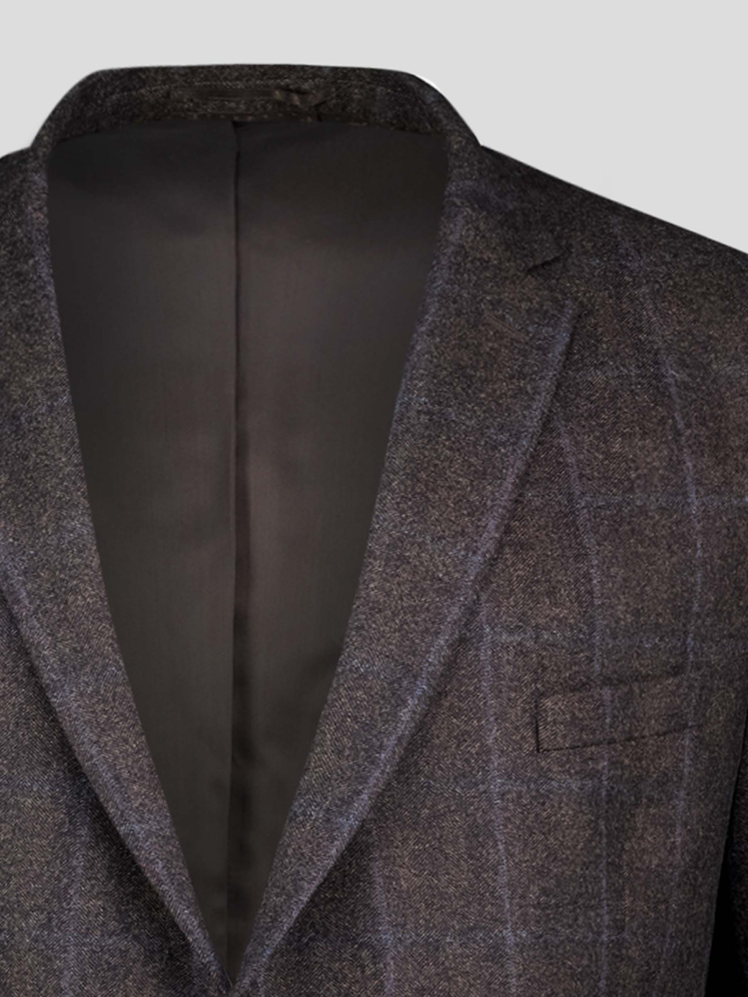 Veste Chevrons Grds Drapiers Tissu Vitale Barberis Canonico  homme grande taille - Capelstore