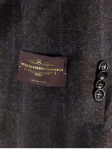 Veste Chevrons Grds Drapiers Tissu Vitale Barberis Canonico  homme grande taille - Capelstore