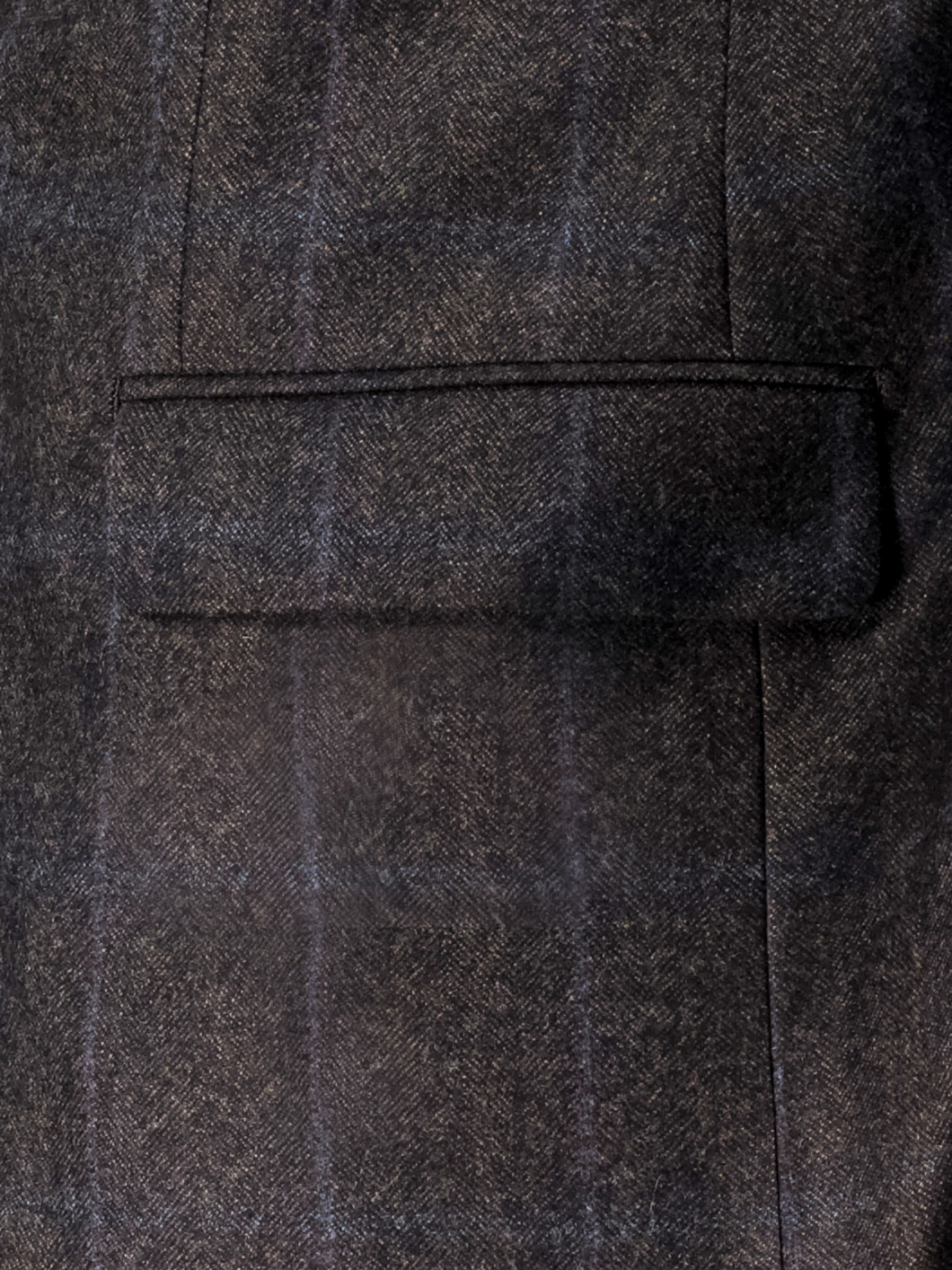 Veste Chevrons Grds Drapiers Tissu Vitale Barberis Canonico  homme grande taille - Capelstore