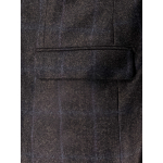 Veste Chevrons Grds Drapiers Tissu Vitale Barberis Canonico  homme grande taille - Capelstore