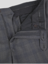 Costume Complet Faux Uni Grande Taille Anthracite