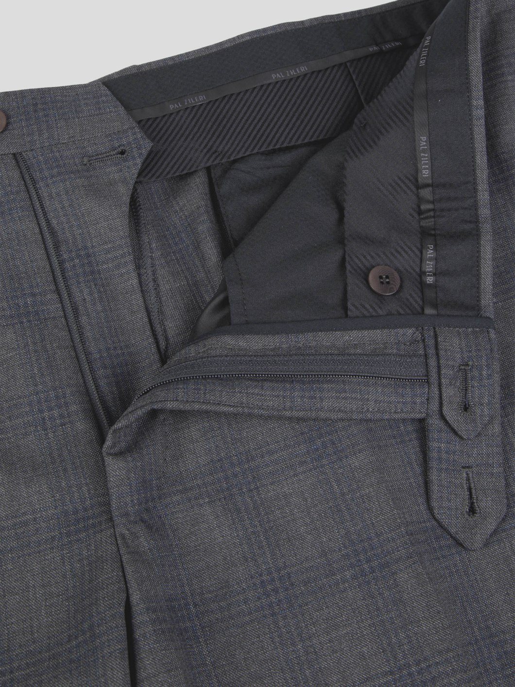 Costume Complet Faux Uni Grande Taille Anthracite