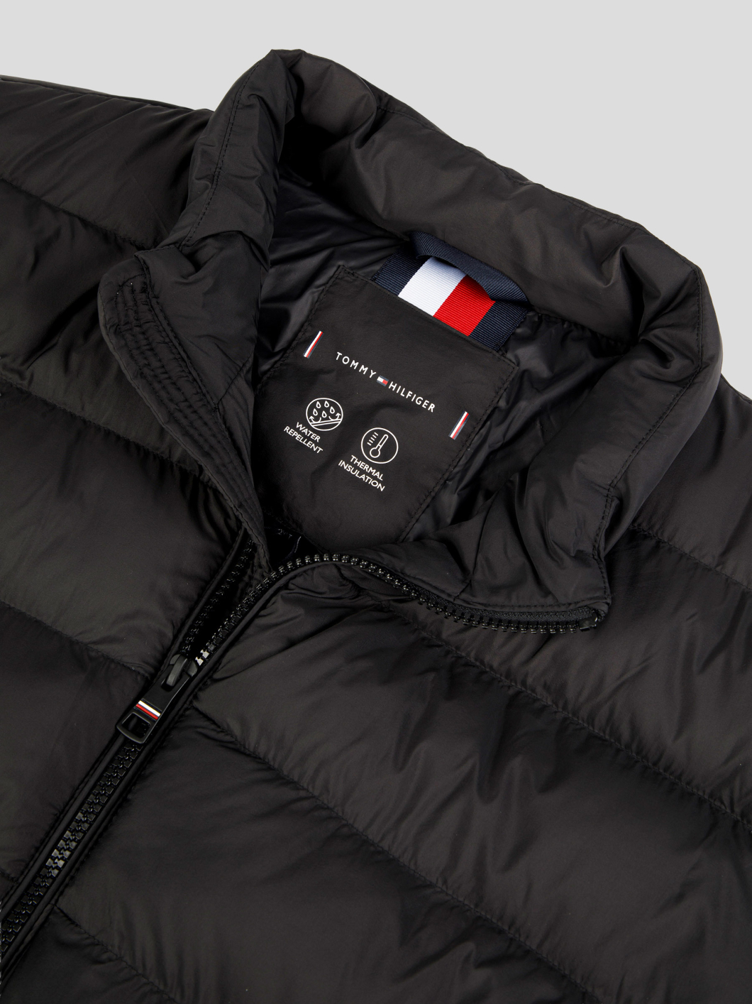 Doudoune Noire Tommy Hilfiger Grande Taille noir homme grande taille - Capelstore