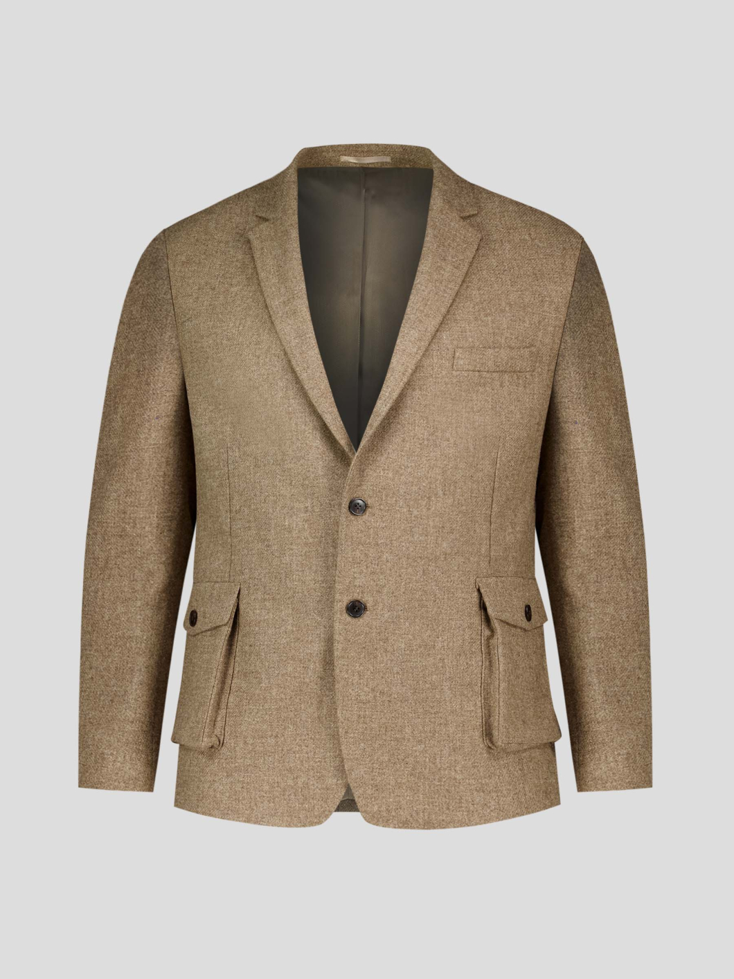 Veste Nattee Marron Glace Capel Grande Taille marron homme grande taille - Capelstore