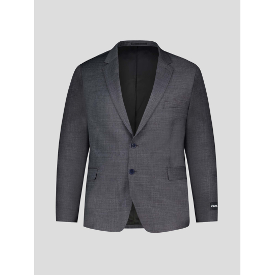 Veste Faux Uni Grande Taille Anthracite