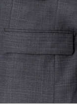 Veste Faux Uni Grande Taille Anthracite