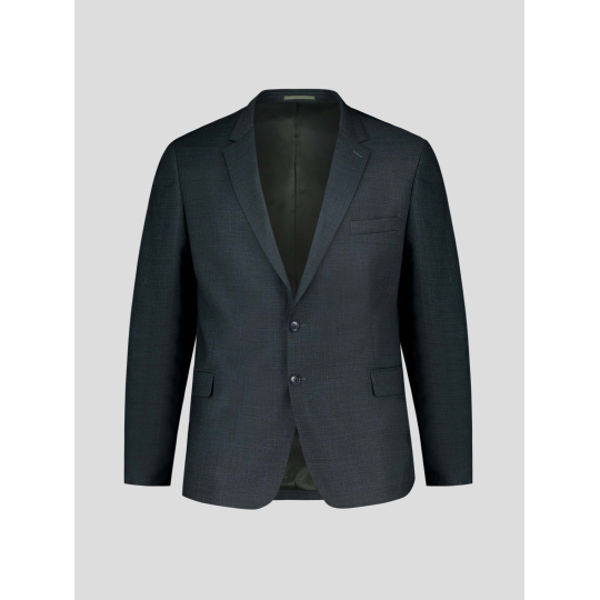 Veste Faux Uni Grande Taille Vert Foncé