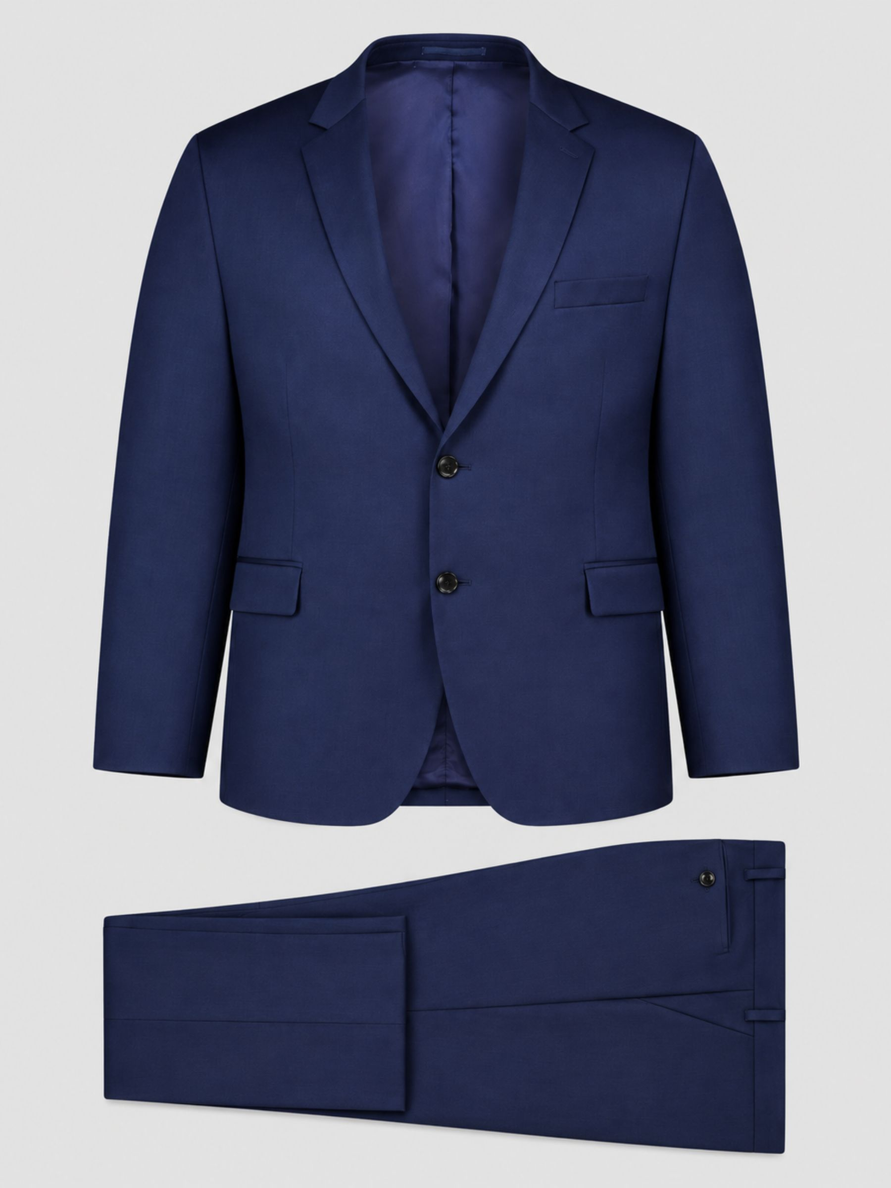 Costume Complet Gabardine de Laine pour Homme Grand Marine