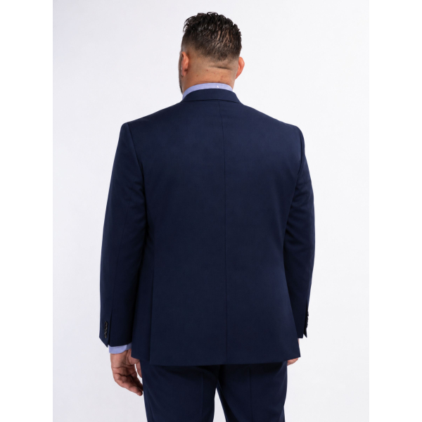 Costume Complet Gabardine de Laine Grande Taille Marine