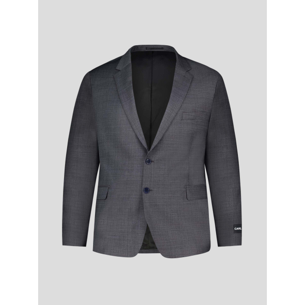 Costume Complet Faux Uni Grande Taille Anthracite