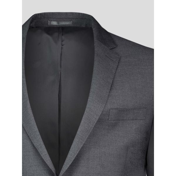 Costume Complet Grande Taille Gris