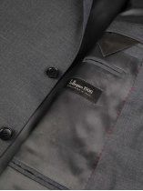 Costume Complet Grande Taille Gris