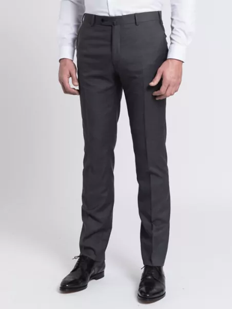Costume Complet Grande Taille Gris