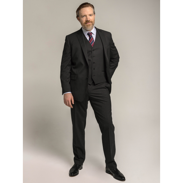 Costume Complet Grande Taille Anthracite