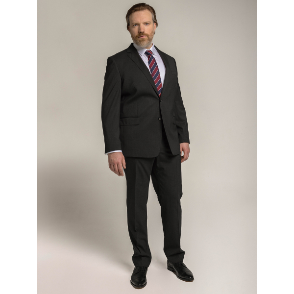 Costume Complet Grande Taille Anthracite