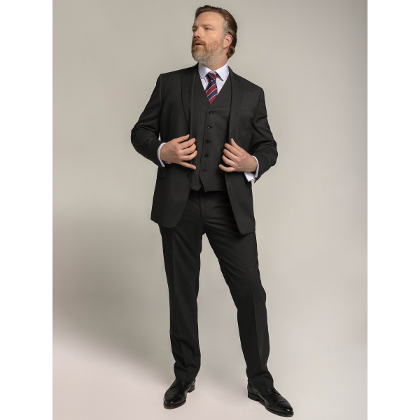 Costume Complet Grande Taille Anthracite