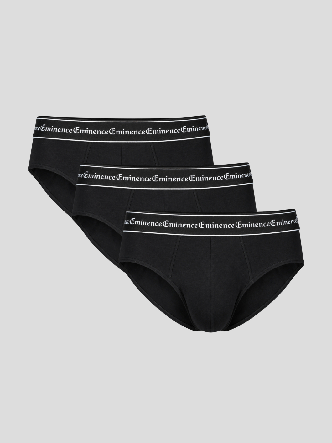 Pack 3 Slips Eminence Grande Taille noir homme grande taille - Capelstore
